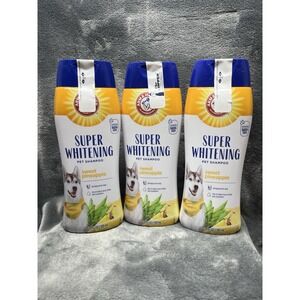 Arm & Hammer Super Whitening Pet Shampoo, Sweet Pineapple 3 Bottles - 20oz